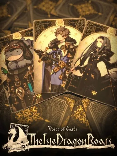 Portada oficial del videojuego Voice of Cards: The Isle Dragon Roars