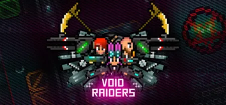 Portada oficial del videojuego Void Raiders