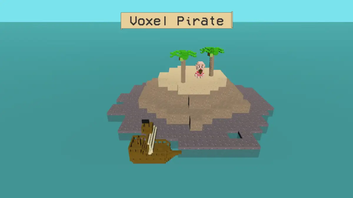 Portada de Voxel Pirate