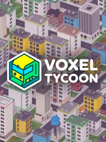Portada oficial del videojuego Voxel Tycoon