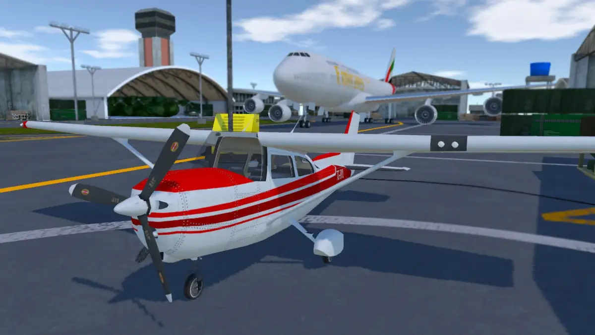 Portada de VR Flight Simulator New York – Cessna