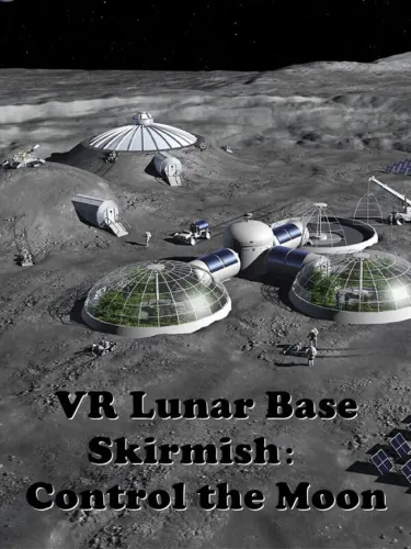 Portada de VR Lunar Base Skirmish: Control the Moon