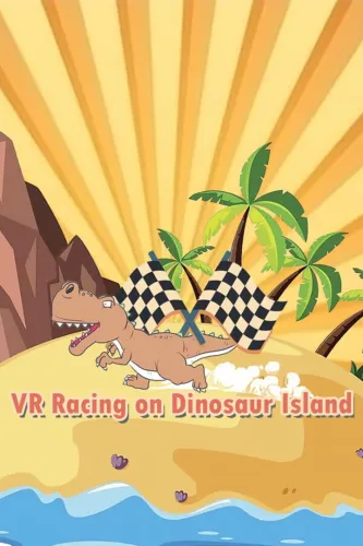Portada de VR Racing on Dinosaur Island
