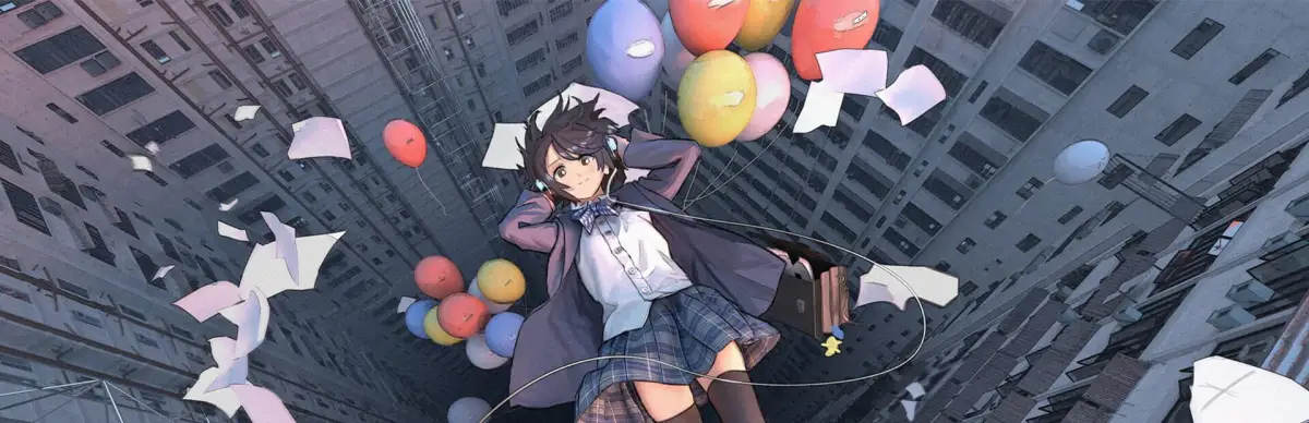 VR shooting cute balloons