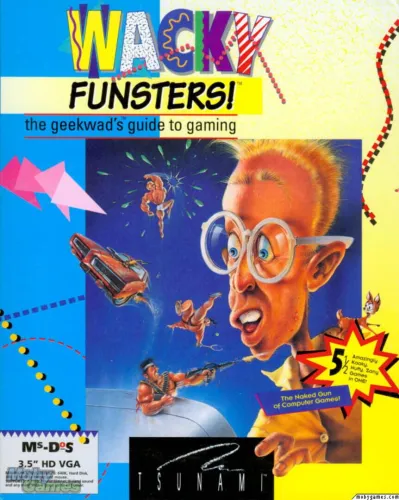 Portada de Wacky Funsters! The Geekwad’s Guide to Gaming