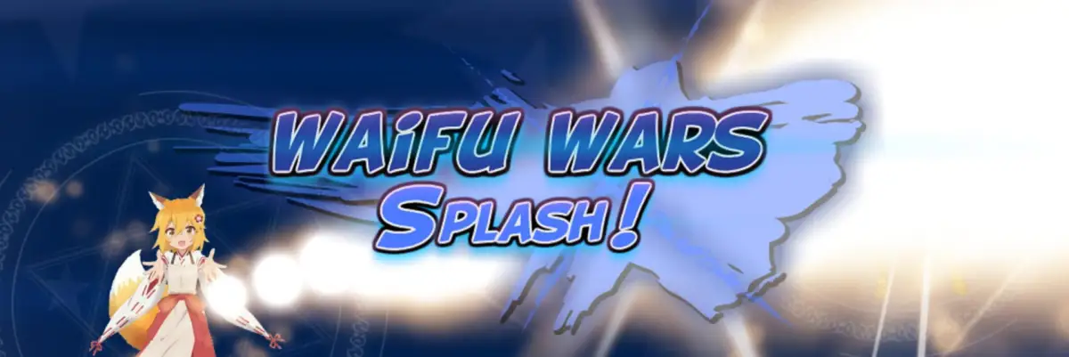 Portada de Waifu Wars Splash