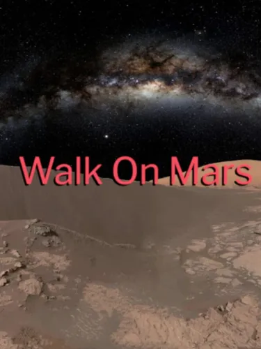 Portada de Walk on Mars