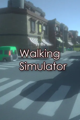 Portada oficial del videojuego Walking Simulator