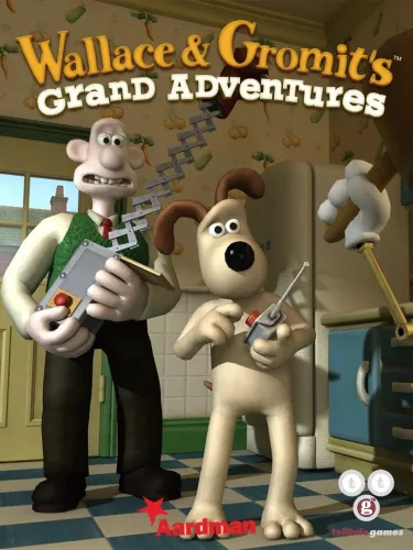 Portada de Wallace & Gromit’s Grand Adventures