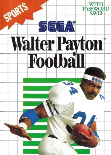 Portada de Walter Payton Football