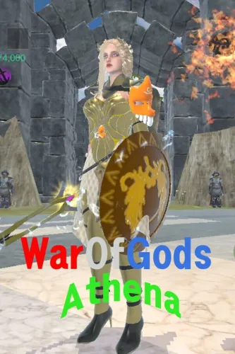 Portada de War of Gods Athena