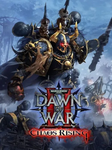 Portada oficial del videojuego Warhammer 40,000: Dawn of War II – Chaos Rising