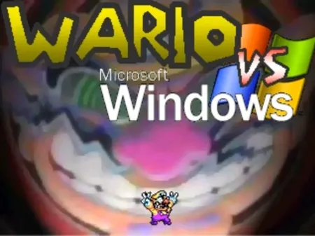 Portada de Wario vs. Windows
