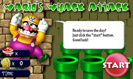 Portada de Wario’s Whack Attack