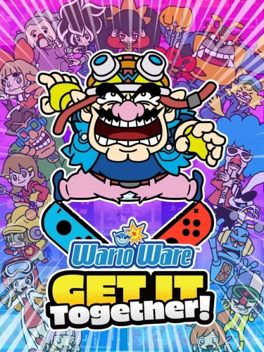 Portada oficial del videojuego WarioWare: Get It Together!
