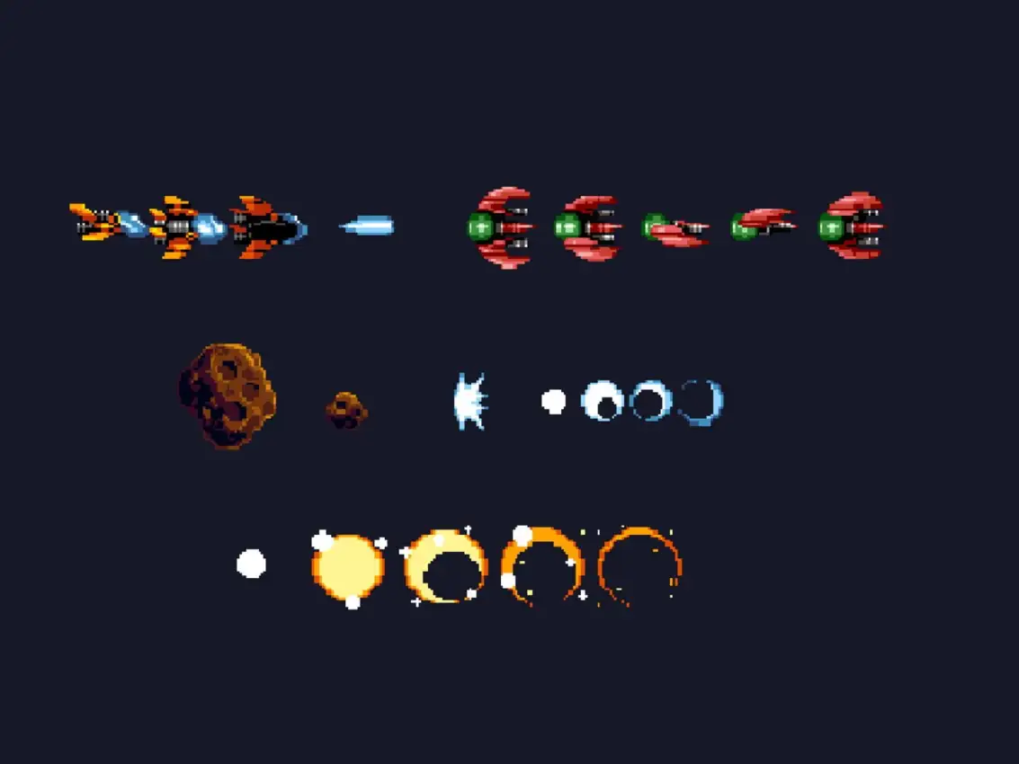 Portada de Warped Space Shooter