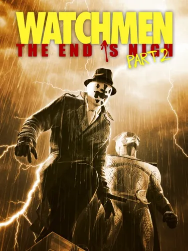 Portada oficial del videojuego Watchmen: The End is Nigh Part 2