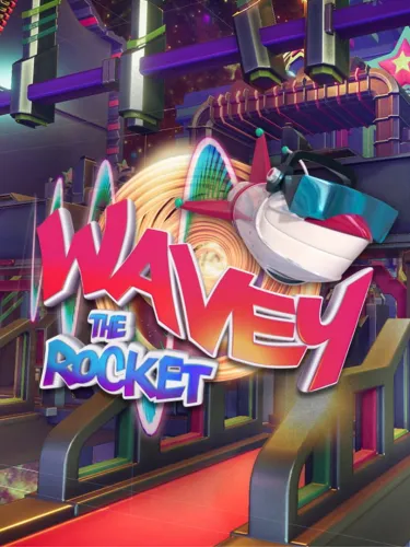 Portada oficial del videojuego Wavey the Rocket
