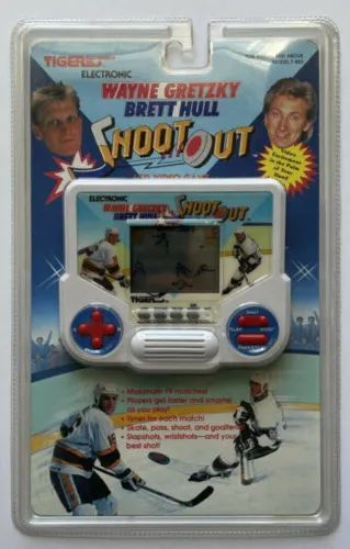 Portada de Wayne Gretzky and Brett Hull Shootout Hockey