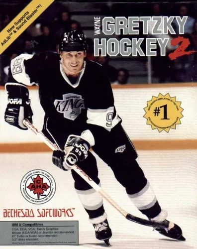 Portada de Wayne Gretzky Hockey 2