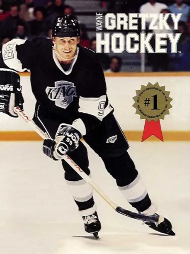 Portada de Wayne Gretzky Hockey