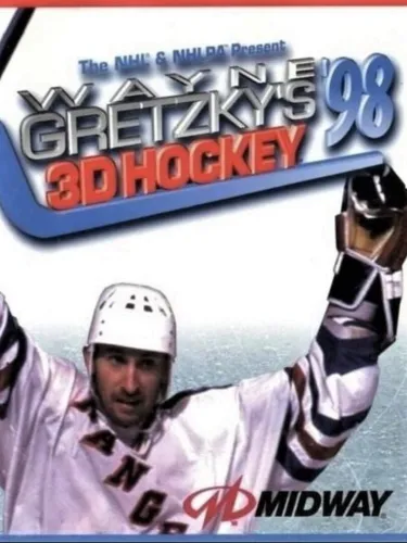 Portada oficial del videojuego Wayne Gretzky’s 3D Hockey ’98
