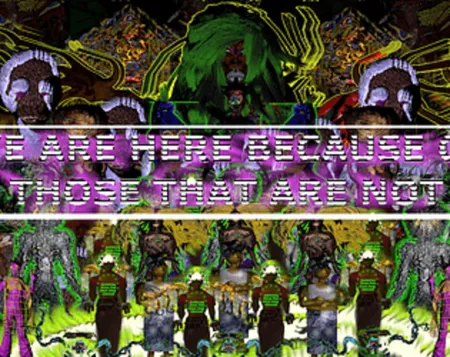 Portada de We Are Here Because of Those That Are Not