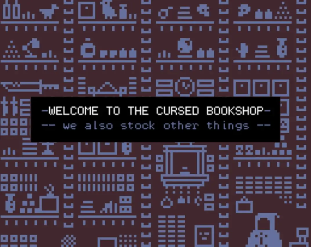Portada de Welcome to the Cursed Bookshop we also stock other things