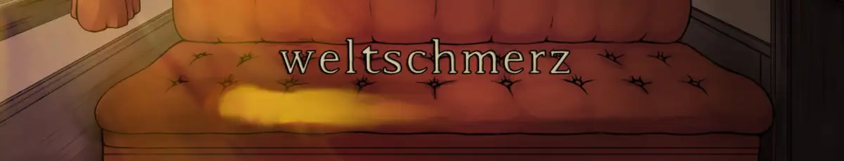 Portada de Weltschmerz