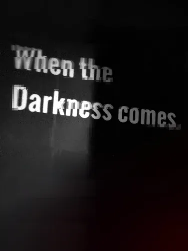 Portada de When the Darkness comes