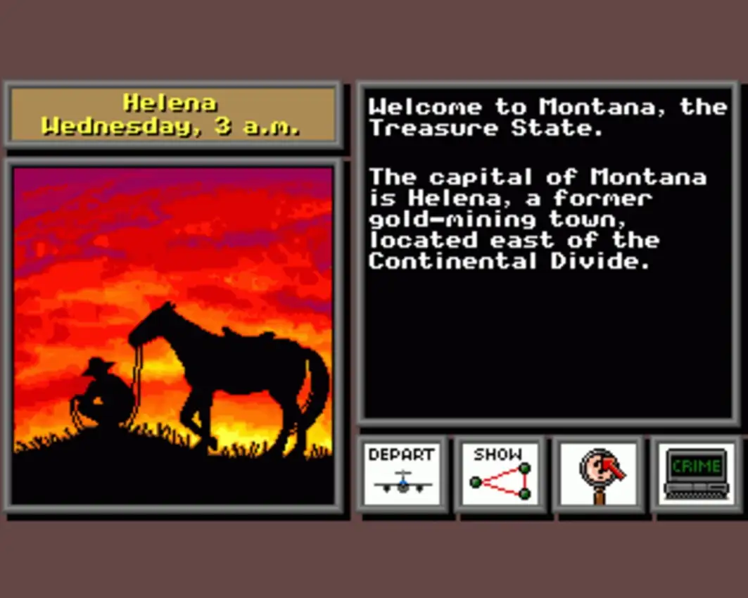 Where in the U.S.A. is Carmen Sandiego?