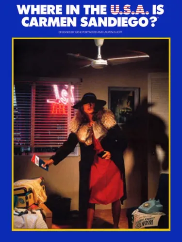 Portada de Where in the U.S.A. is Carmen Sandiego?