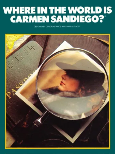 Portada de Where in the World Is Carmen Sandiego?