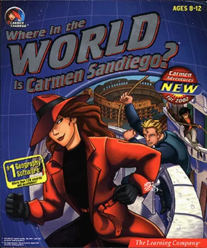 Portada de Where in the World Is Carmen Sandiego? Treasures of Knowledge
