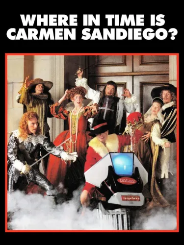 Portada de Where in Time is Carmen Sandiego?