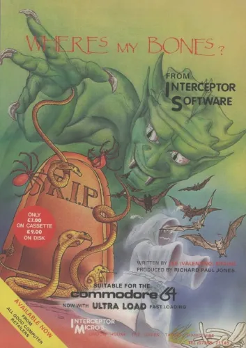 Portada de Where’s My Bones