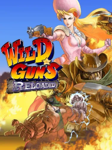 Portada oficial del videojuego Wild Guns Reloaded