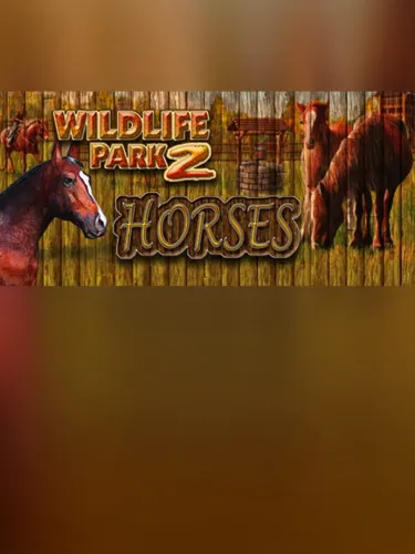 Portada oficial del videojuego Wildlife Park 2 – Horses