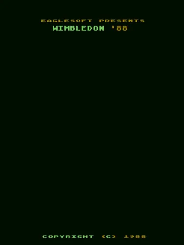 Portada de Wimbledon ’88