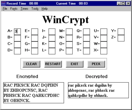 Portada de WinCrypt