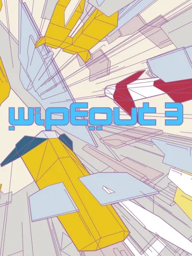 Portada oficial del videojuego Wipeout 3