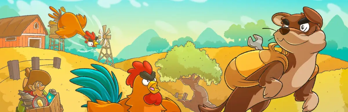 Wisly and the Chickens!