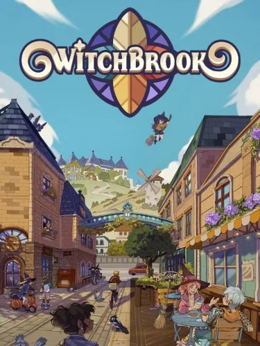 Portada oficial del videojuego Witchbrook