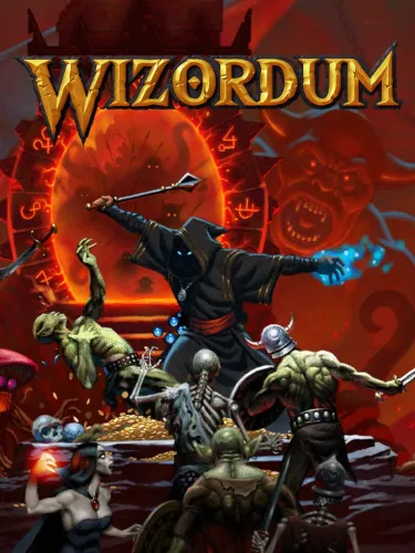 Portada oficial del videojuego Wizordum