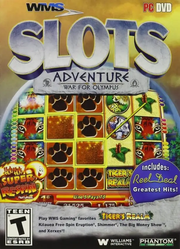 WMS Slots Adventure: War For Olympus