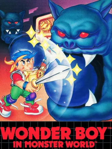 Portada de Wonder Boy in Monster World