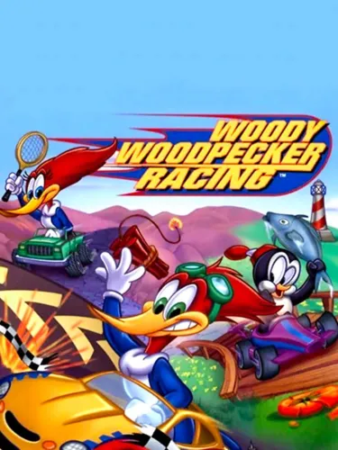 Portada de Woody Woodpecker Racing