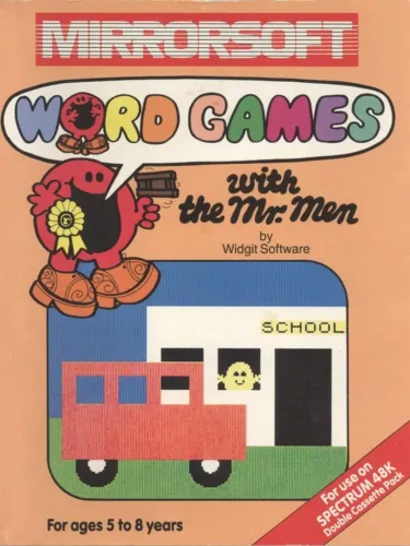 Portada de Word Games with the Mr. Men