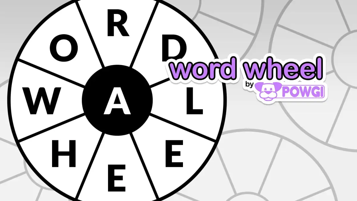 Word Wheel by Powgi