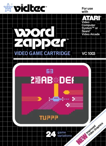 Portada oficial del videojuego Word Zapper